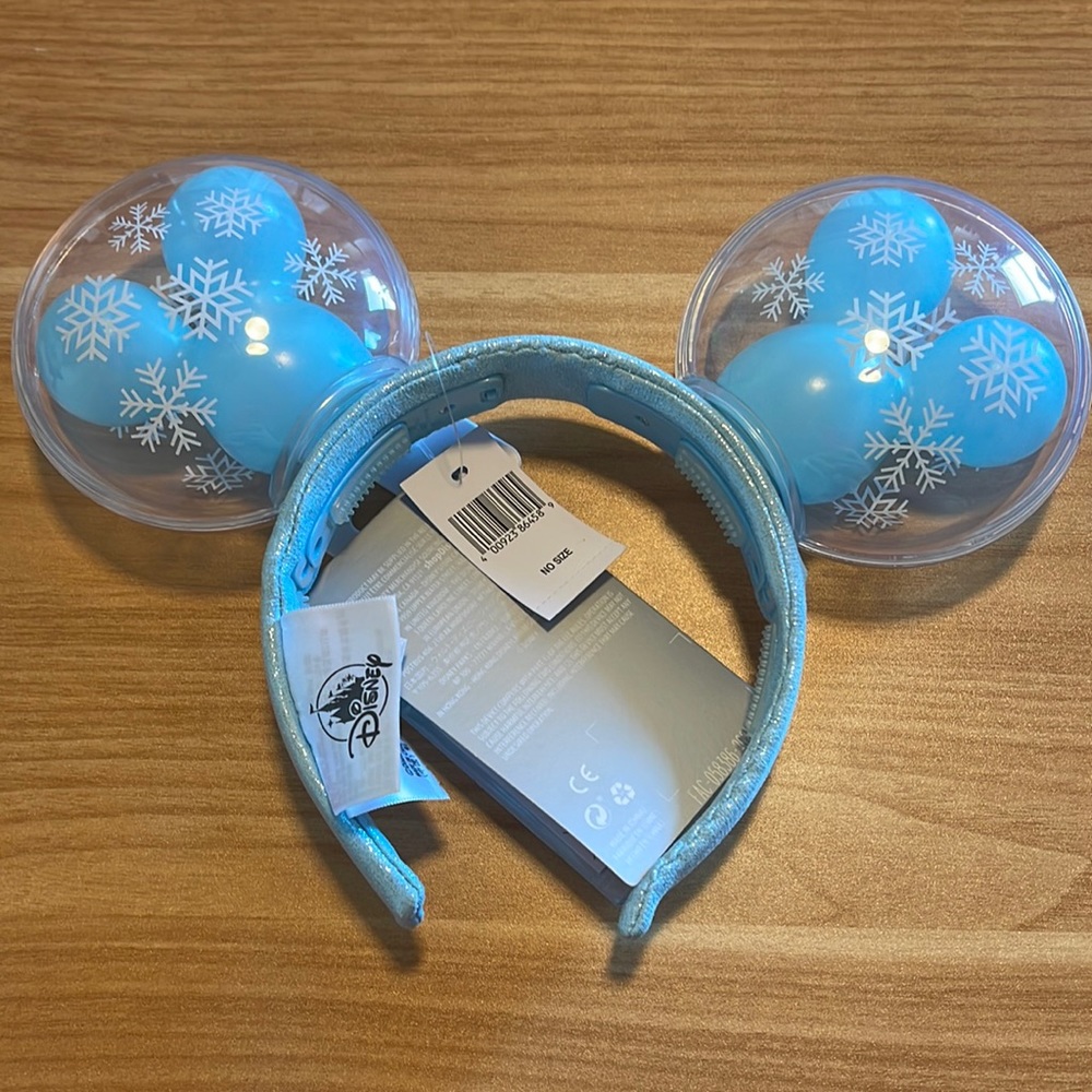 ❄️ CHRISTMAS SNOWFLAKE DISNEY MINNIE MOUSE EAR HEADBAND